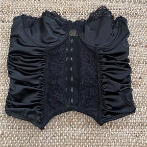 URBAN OUTFITTERS- Black Corset (Rare)